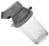 Vaporproof Incandescent Fixture with Globe - VPAN10125 - Appleton Electric