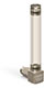 Vented Long Elbow Nylon Liquid Level Gage, 3 1/2” Sight Opening, 1/4” Male NPT Mounting Thread - B3641-20316BA2W - Oil-Rite Corp.