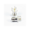 SMA (F) St. Edge PCB Mount Connector (NICKEL PLATED) - ET-SFS-EPC-N - Eteily Technologies India Pvt. Ltd.