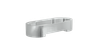 5+5 Pos. Panel Mount Metal Backshell for Gecko-SL - G125-9601002 - Harwin Plc