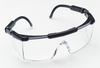 3M Nassau 14450-00000-20 Polycarbonate Standard Safety Glasses Clear Lens - Black Frame - Half Frame - 078371-62271 - 078371-62271 - R. S. Hughes Company, Inc.