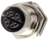 Sensor Conn, Rcpt, 8Pos, M12, Panel; Product Range Norcomp - 17AH5425 - Newark, An Avnet Company