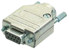 D Sub Backshell, 180Deg, Size De; Product Range Harting - 65K8491 - Newark, An Avnet Company