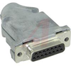 AMPLIMITE HDP-20 Cable Connector & Clamp,Receptacle,15 Pos.,Shielded,26-22 AWG - 70042982 - Allied Electronics, Inc.