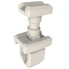 NYLATCH Quarter Turn, 1.93 - 4.19mm  Grip Range, Polycarbonate - NY-N6-2-10 - Southco