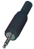 Black Nickel Plated 2.5Mm Audio Plugs - Stereo; No. Of Contacts Mcm - 28C3227 - Newark, An Avnet Company