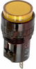 Indicator,Pnl-Mnt;Pilot ;Amber;41/64In;24VDC;FullVoltage Solder;Nylon;11mA - 70173315 - Allied Electronics, Inc.