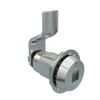 Vise Action® Compression Latch, Large Size, 8 mm Square Recess, Zinc Alloy, Chrome Plated, Bright, 19 mm  Grip - E3-1219-021 - Southco