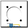 Leviton Power Outlet Wallplate - Two Gang - Mounting - 80526 - TelephoneStuff.com