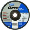 Norton Charger ZA Coarse Center Mount Fiberglass HD Flat Flap Disc - 63642503536 - Norton Abrasives