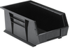 Ultra Stack & Hang Bin, Black, 60Lb; Bin Colour Quantum Storage - 44AC7137 - Newark, An Avnet Company
