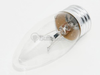 40 Watt, 120 Volt Clear Blunt Tip Long Life Decorative Bulb - 168286 - bulbs.com