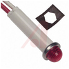 Lamp, Solid State LED;Red;0.38In.Dia.;12V;Polycarbonate - 70129903 - Allied Electronics, Inc.