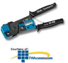 Ideal Telemaster RJ-45/DEConnect Tool, Blue Handle - 30-497 - TelephoneStuff.com
