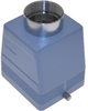 Standard, Rectangular Hood, size 77.62, 2 Pegs, Top PG36 cable entry - CHV-32L - Mencom Corporation