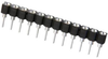 Connector, Sip Socket, 10 Position, Pc Board; No. Of Contacts Te Connectivity - 05M2412 - Newark, An Avnet Company