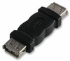Black Usb Adapter - A Female To A Female; Usb Connector Convert From Pro Elec - 65T0453 - Newark, An Avnet Company