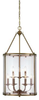 3-4152-9-291 Foyer/Hall Lanterns-Glass w/Frame - 365281 - Capital Lighting, Inc.