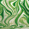 Emerald/White/Clear Baroque Glass - BR/602-6 - Spectrum Glass Company, Inc.