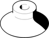 Vacuum cup without connector -- ESV-40-GT - Image