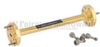 WR-12 Waveguide Section 3 Inch Length Straight Using UG-387/U Flange With a 60 GHz to 90 GHz Frequency Range in Instrumentation Grade -- SMF-12S001-03 - Image