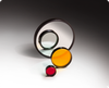 700nm Optical Bandpass Filter, HBW 10nm, 12.5mm dia. - Image