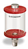 Red Color Key, Clear View Oil Reservoir, 1 pt Acrylic, 1/2