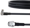 Low Loss TNC Male to RA SMA Male Cable LMR-240 Coax in 120 Inch with Times Microwave Connectors - FMCA2162-120 - Fairview Microwave Inc.