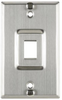 Faceplate, 1Port, Stainless Steel; Accessory Type Hellermanntyton - 75Y0948 - Newark, An Avnet Company