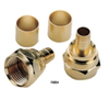 Crimp-On F59-Type Video Plugs, 2-Pack - FA854 - Visual Sound, Inc.