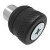 Captive Screw, M4 X 0.7, Press-in, Phillips Recess, Knurled Black Knob - 47-91-321-62 - Southco