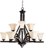 Mid. Chandeliers-Glass Up - 6035 - Light Center (The)
