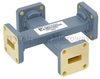 20 dB WR-42 Waveguide Crossguide Coupler with UG-595/U Square Cover Flange from 18 GHz to 26.5 GHz in Copper Alloy -- FMWCP1039 - Image