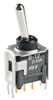 Process Sealed Subminiature Antistatic Toggles - B12AB - NKK Switches