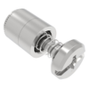 Captive Screw, 6-32 Thread, Press-in, Phillips/Slot Combination, Smooth Bright Knob - 52-2A-51-4 - Southco