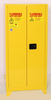 Eagle Tower 60 gal Yellow Hazardous Material Storage Cabinet - 31 1/4 in Width - 69 in Height - Floor Standing - 048441-00304 - 048441-00304 - R. S. Hughes Company, Inc.