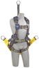 DBI-SALA ExoFit NEX Grey Medium Vest-Style Shoulder, Back, Leg Padding Body Harness - Polyester Webbing - 840779-00820 - 840779-00820 - R. S. Hughes Company, Inc.