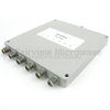 6 Way Power Divider SMA Connectors From 2 GHz to 8 GHz Rated at 30 Watts - MP0208-6 - Fairview Microwave Inc.