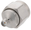 Precision N Male (Plug) to SMA Female (Jack) Adapter, Passivated Stainless Steel Body, 1.25 VSWR - FMAD1240 - Fairview Microwave Inc.