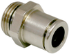 Push-in Fitting, straight STV-GE G1/2-AG 14 - 10.08.02.00300 - Schmalz Inc.