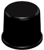 Bumper, Cylindrical, 0.375, Pu, Black; Bumper / Feet Mounting 3M - 71M0854 - Newark, An Avnet Company