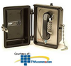 Ceeco Weatherproof Phone with Armored Cord and Keypad - WPP-331-F - TelephoneStuff.com