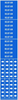 Brady B-946 White on Blue Vinyl Self-Adhesive Pipe Marker - 2 1/4 in Height - 1/2 in Character Height - 2 3/4 in Length - Printed Msg = RELIEF AIR with Right Arrow - 7240-3C - 754476-81642 - R. S. Hughes Company, Inc.