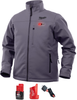 Heated Clothing, Jacket, Xl, Pet, Grey; Clothing Style Milwaukee Tool - 41AH3120 - Newark, An Avnet Company