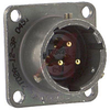 connector,metal circular,box mounting receptacle,size 12,3 #16 solder pin cont -- 70143417