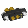 2+2 Pos. Female 24-28 AWG+12 AWG Cable Conn. Kit, Jackscrews - M80-4C10205F2-02-325-00-000 - Harwin Plc