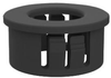 Grommet, Nylon 6, 0.875, Black; Grommet Type Essentra Components - 66AJ5169 - Newark, An Avnet Company