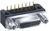 Micro D-Sub Connector, Receptacle, 9Pos; D Sub Connector Type Glenair -- 98AH4651