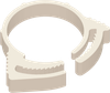 11/32 Hose Clamp, Nylon, Natural -- APHC0344