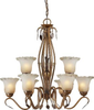 2420-09-41 Mid. Chandeliers-Glass Up - 413766 - Capital Lighting, Inc.